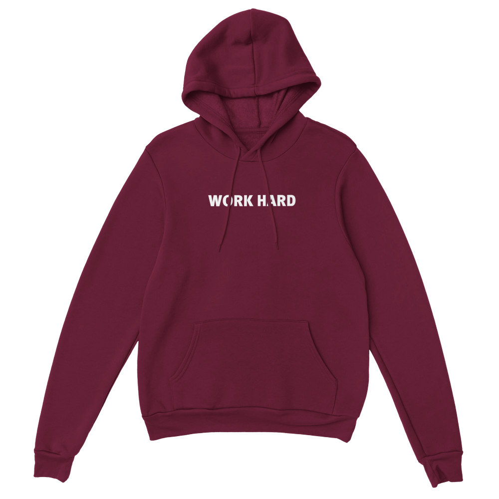 Sweat à capuche Imprimé Bordeaux