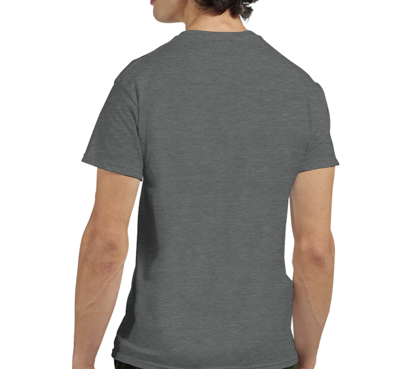 Tee-shirt manche courte Fit Imprimé Gris
