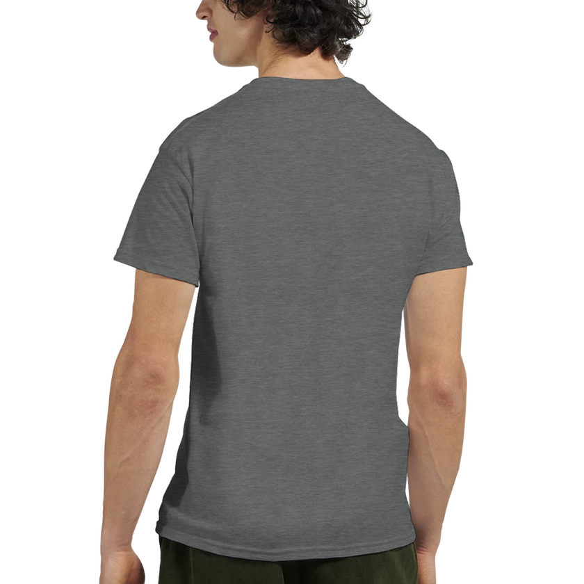 Tee-shirt manche courte Fit Imprimé Gris