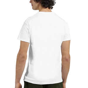 Tee-shirt manche courte Fit Brodé Blanc