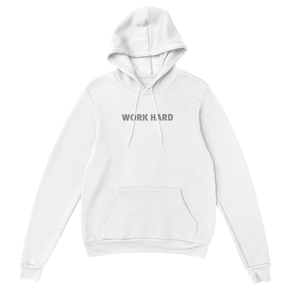 Sweat à capuche Imprimé Blanc