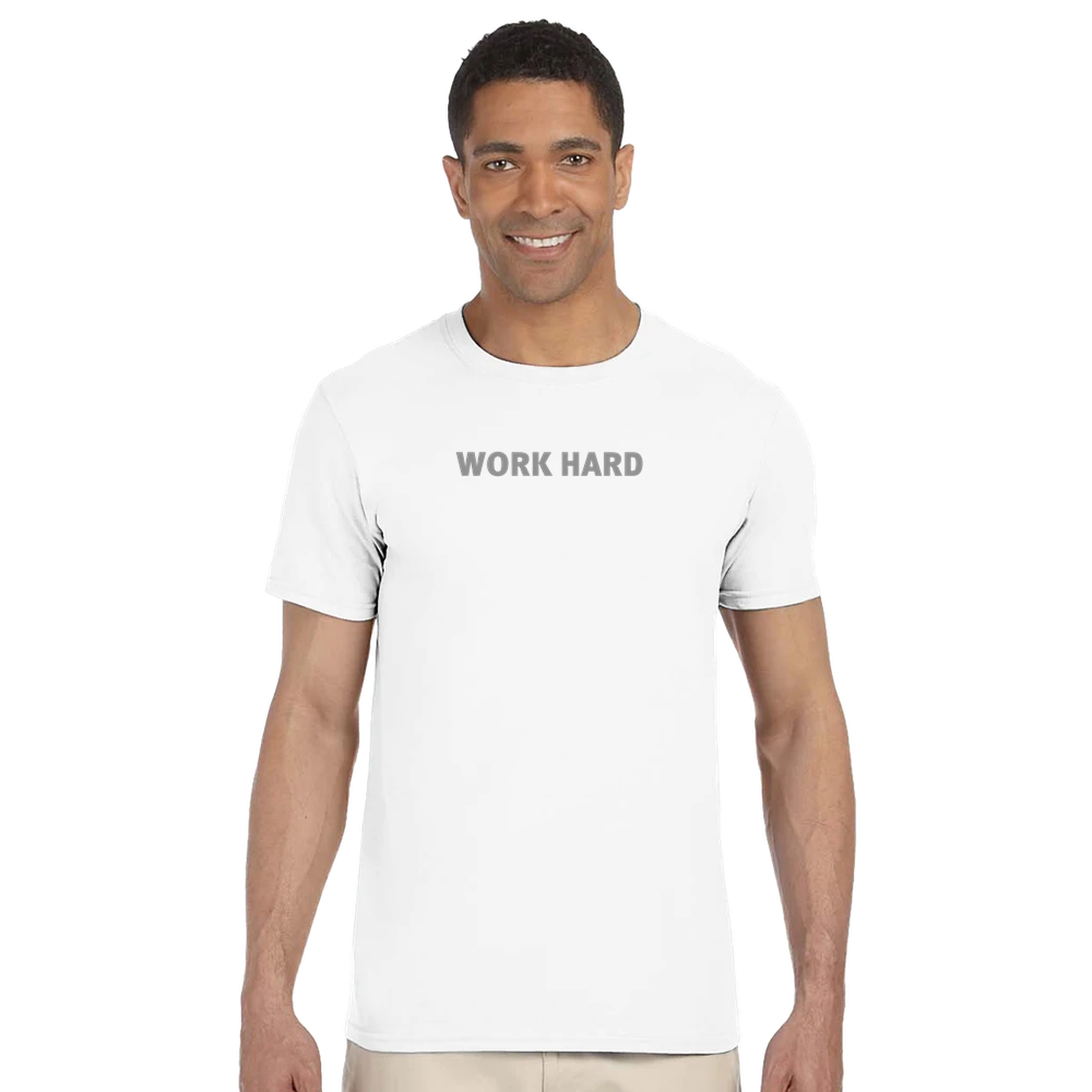 Tee-shirt manche courte Fit Imprimé Blanc