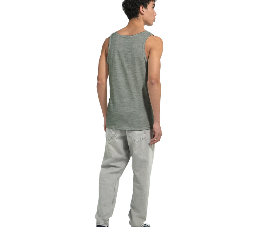 Débardeur Fit Imprimé Gris
