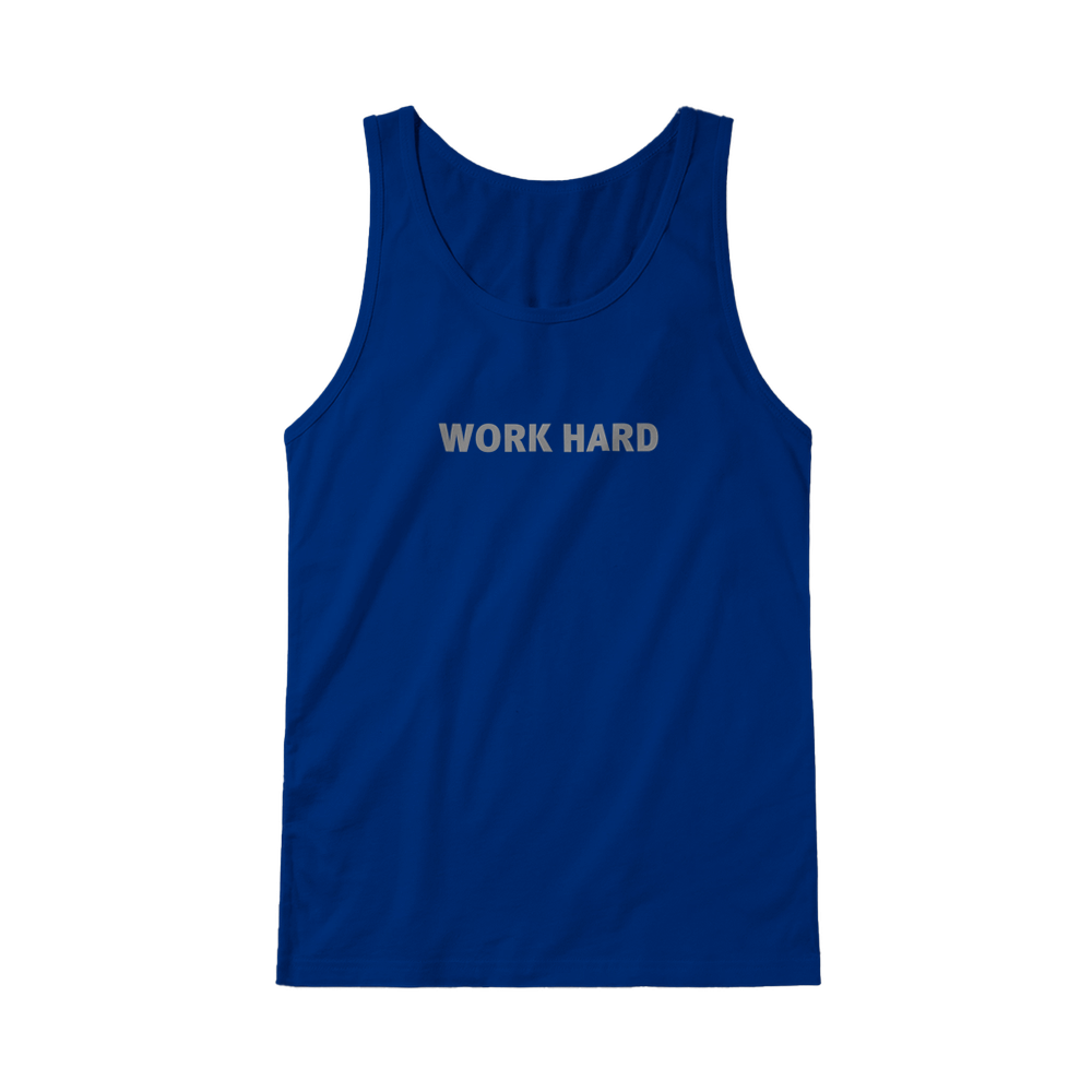 Débardeur Fit Imprimé Bleu roi