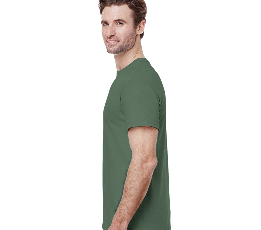 Tee-shirt manche courte Fit Imprimé Kaki