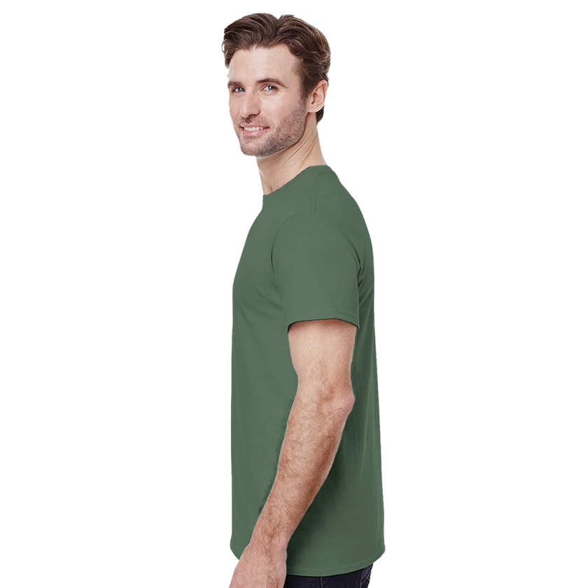 Tee-shirt manche courte Fit Imprimé Kaki