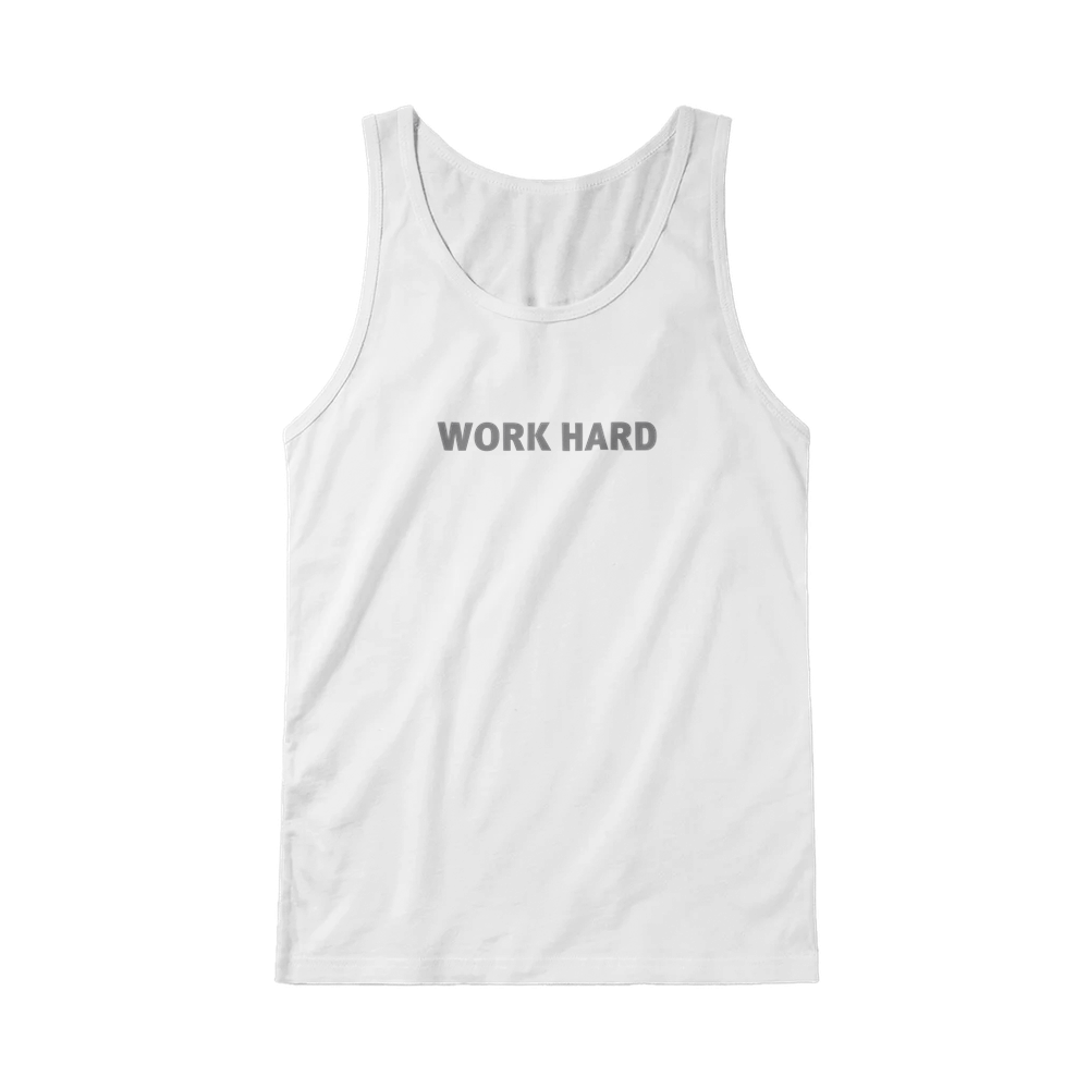 Débardeur Fit Imprimé Blanc