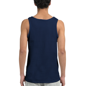 Débardeur Fit Brodé Marine
