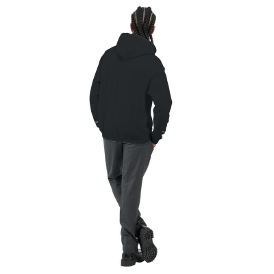 Sweat à capuche Brodé Noir
