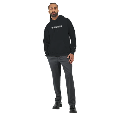 Sweat à capuche Brodé Noir