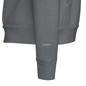 Sweat à capuche Brodé Gris