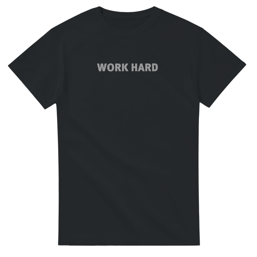 Tee-shirt manche courte Fit Imprimé Noir