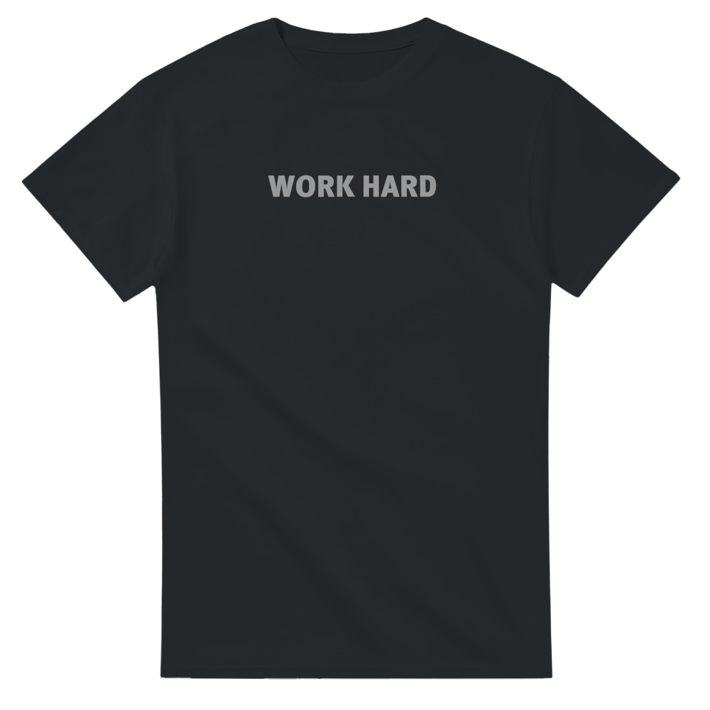 Tee-shirt manche courte Fit Imprimé Noir