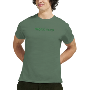 Tee-shirt manche courte Fit Brodé Kaki