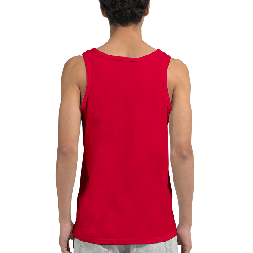 Débardeur Fit Imprimé Rouge