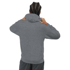 Sweat à capuche Imprimé Gris