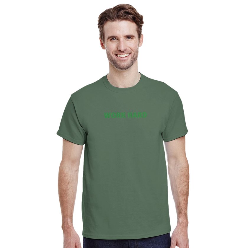 Tee-shirt manche courte Fit Imprimé Kaki