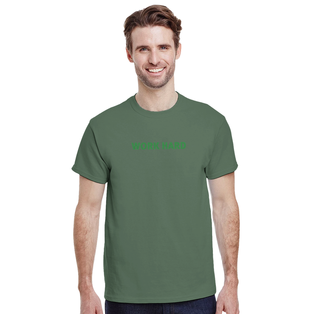 Tee-shirt manche courte Fit Imprimé Kaki