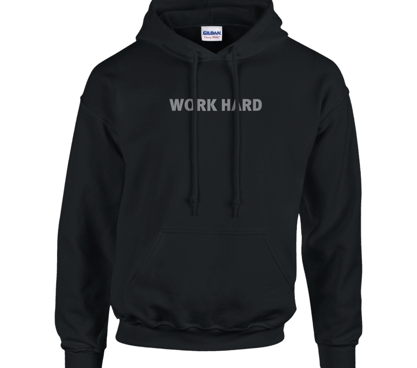 Sweat à capuche Imprimé Noir