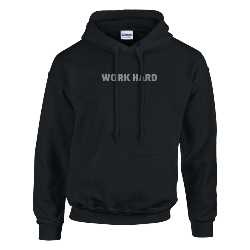 Sweat à capuche Imprimé Noir